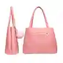 Cartera Bolso Mujer Dama Karla Chacon Gema Rosa