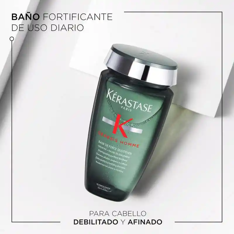 Kerastase Shampoo Kerastase Genesis Homme Control De Caída 250 Ml