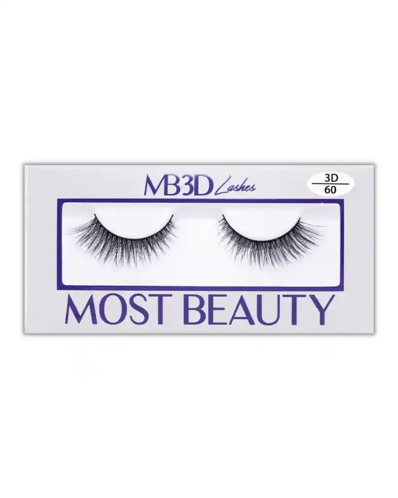 Pestañas Most Beauty 3d - 60