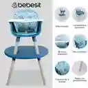 Bebesit Silla Comedor Baby Desk 3 En 1 Blue