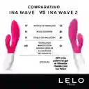 Vibrador Rabbit Lelo Ina Wave 2 Fucsia