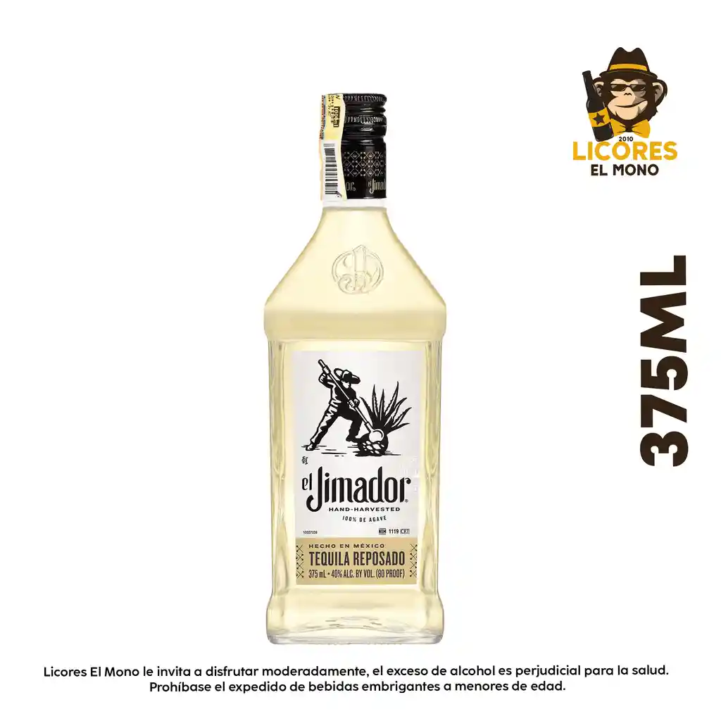 Tequila Jimador Reposado 375 Ml