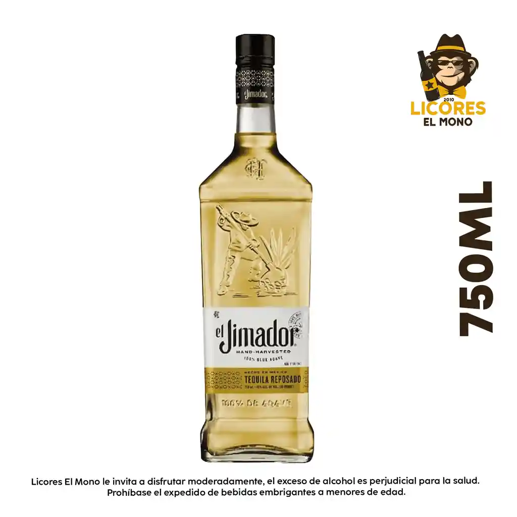 Tequila Jimador Reposado 750ml