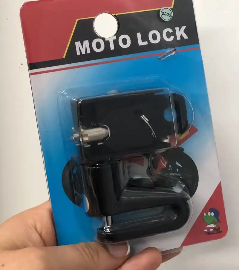 Candado De Moto Para Freno De Disco