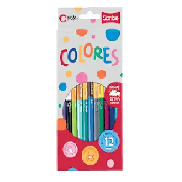 Colores Scribe X12 Unipunta Delgados