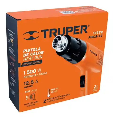 Pistola De Calor Truper 1500w