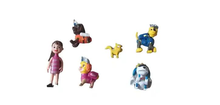 Set X 6 Personajes Paw Patrol.