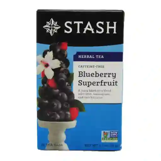 Tea Herbal 38gr (stash) Blueberry Superfruit 	