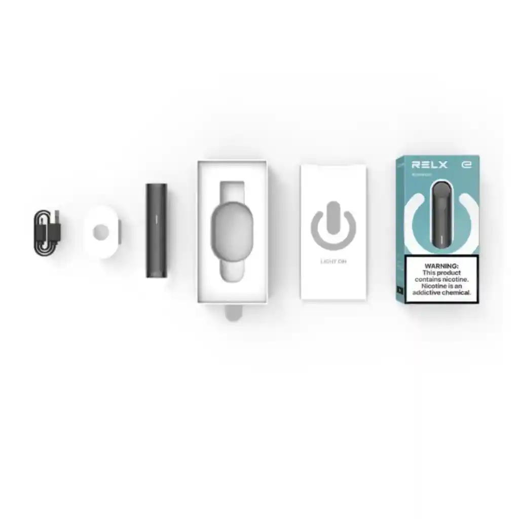 Dispositivo White V A P E Rel X + Capsula A Eleccion 5%