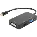 Adaptador 3 En 1 Mini Display Port A Vga-hdmi-dvi