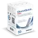 Combo Glucómetro Glucoquick G30a 50 Tirillas + 50 Lancetas
