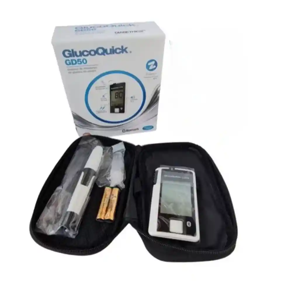 1 Glucómetro Glucoquick Gd50 Diamond