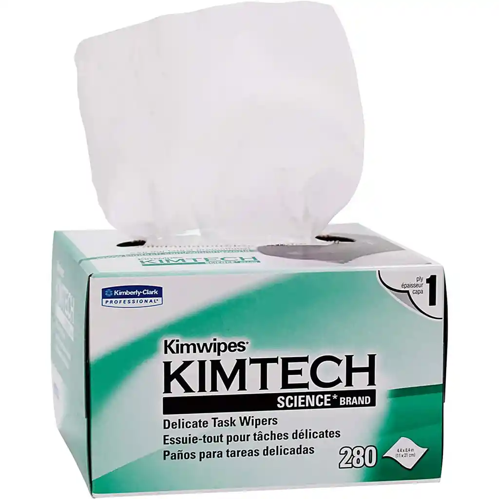 Paños Especiales Limpieza Kimtech Original Tareas Delicadas Caja 280 Unds