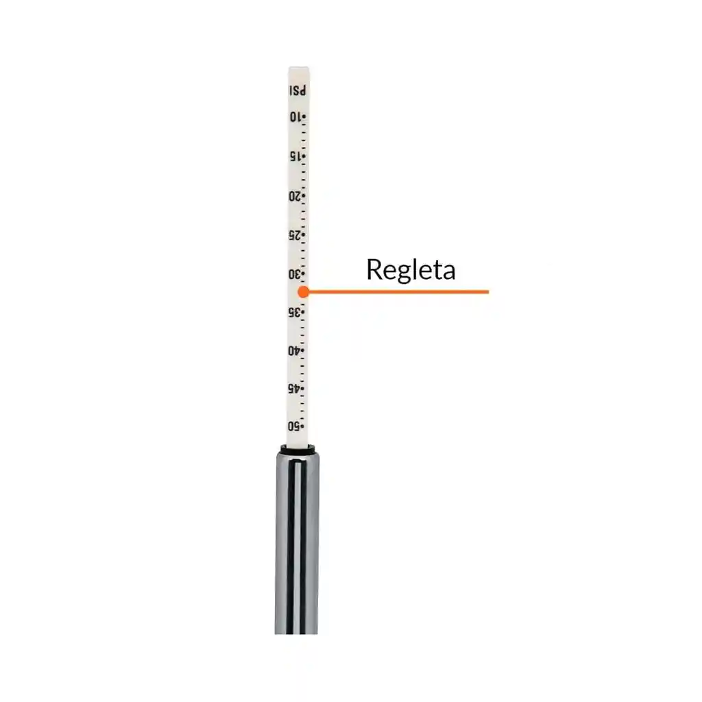 Calibrador De Aire Pretul 10 - 50 Psi Original Llanta Neumático Carro Moto