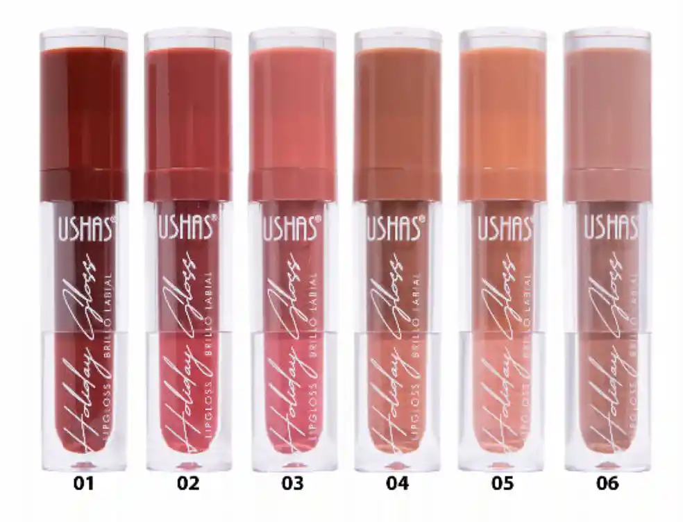  Labial Liquido Matte Nude Holiday  USHAS  
