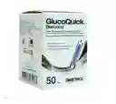 Combo Glucoquick Gd50 Diamond 50 Tirillas + 50 Lancetas
