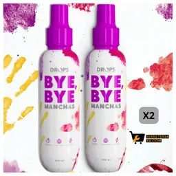 Drops Bye Bye Manchas 250ml Promoción 2 Unidades