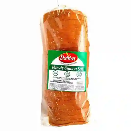 Pan De Quinoa Sal 450gr (damar)	