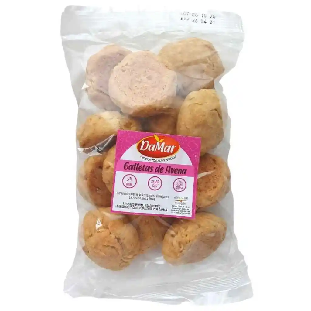 Galletas De Avena (damar)	