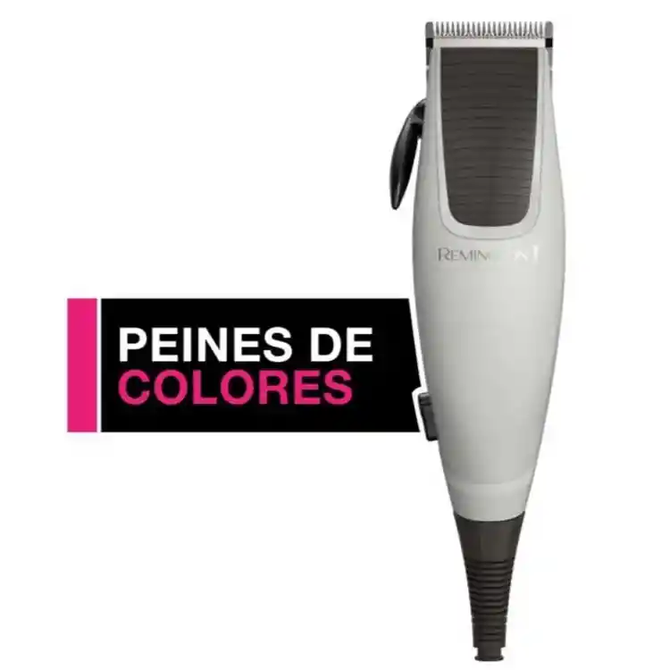 Remington Cortadora De Cabellocon Peines De Colores Hc1096-16f