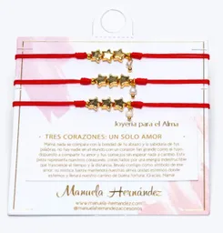 Trío Pulseras, Tres Corazones: Un Solo Amor