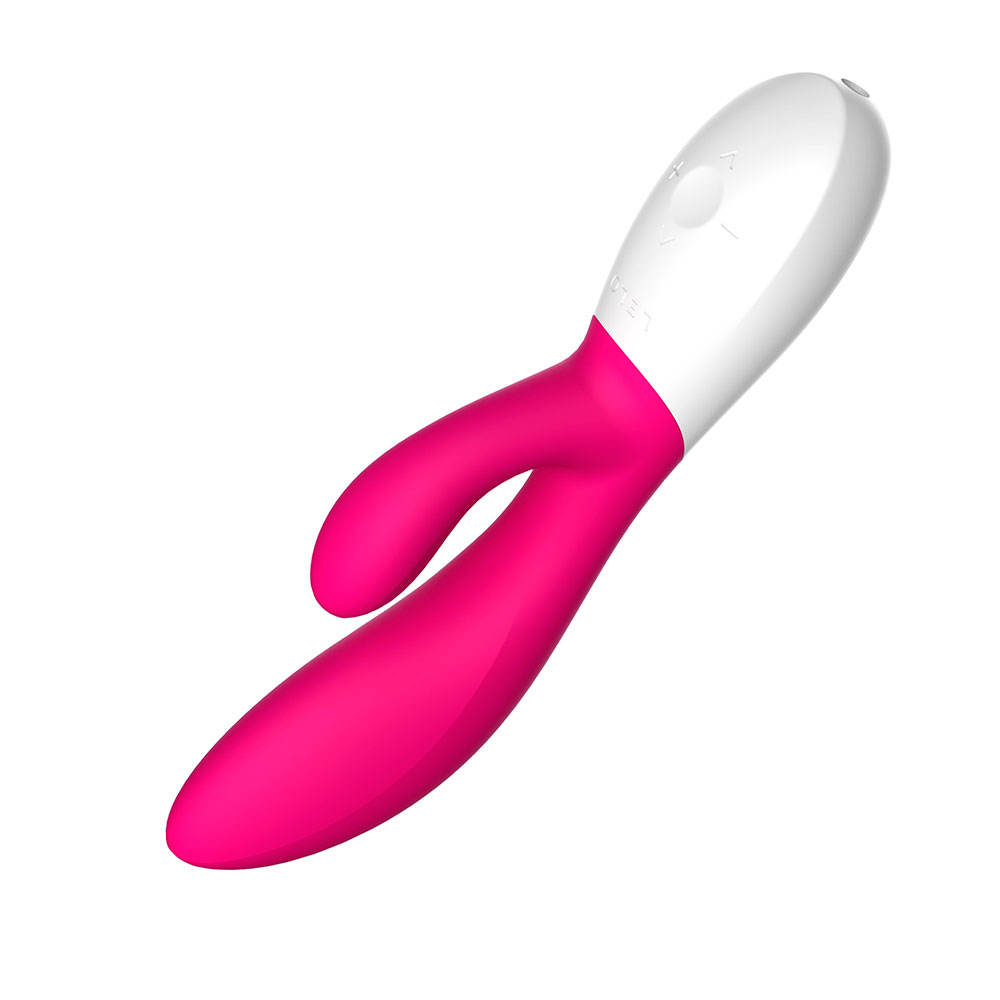 Vibromasseur Rabbit Lelo Ina - Violet - Silicone Haut De Gamme - Neuf