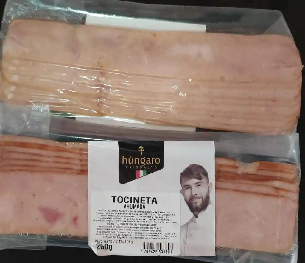 Tocineta 250 Gr.