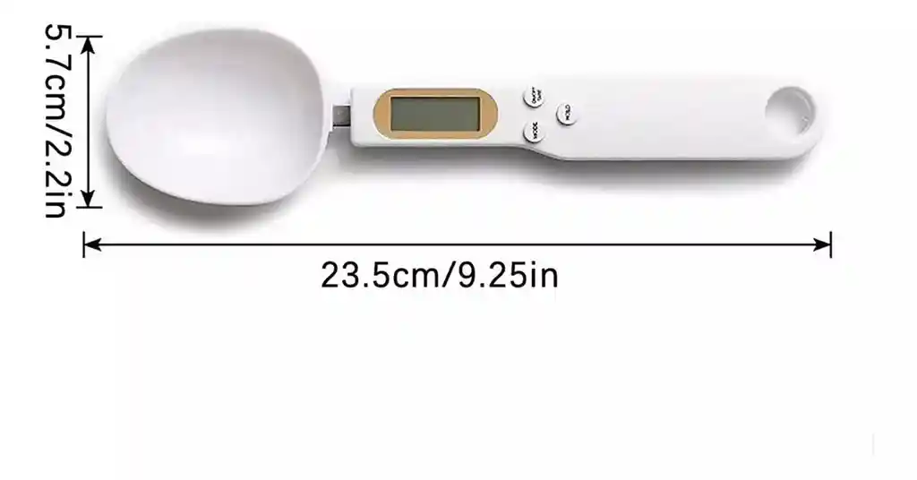 Cuchara Medidora Balanza Digital Gramera Cocina Alimentos