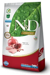 N&D prime feline adulto castrado * 7.5 kg