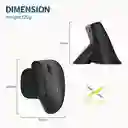 Mouse Vertical Wireless Recargable Delux Mv6 Gc / Ergonómico