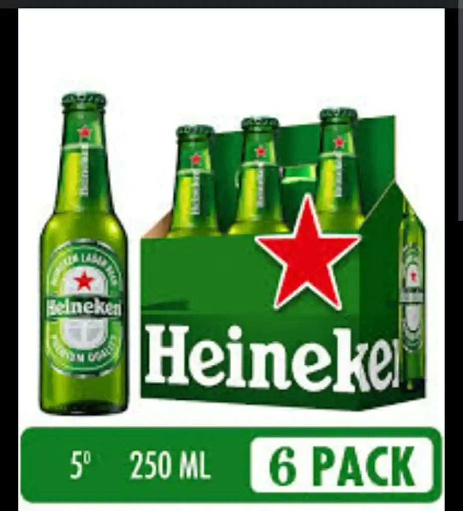 Heineken Botella Por 6 Und