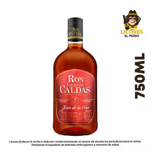 Ron Viejo De Caldas Juan Cruz 5 Años 750ml