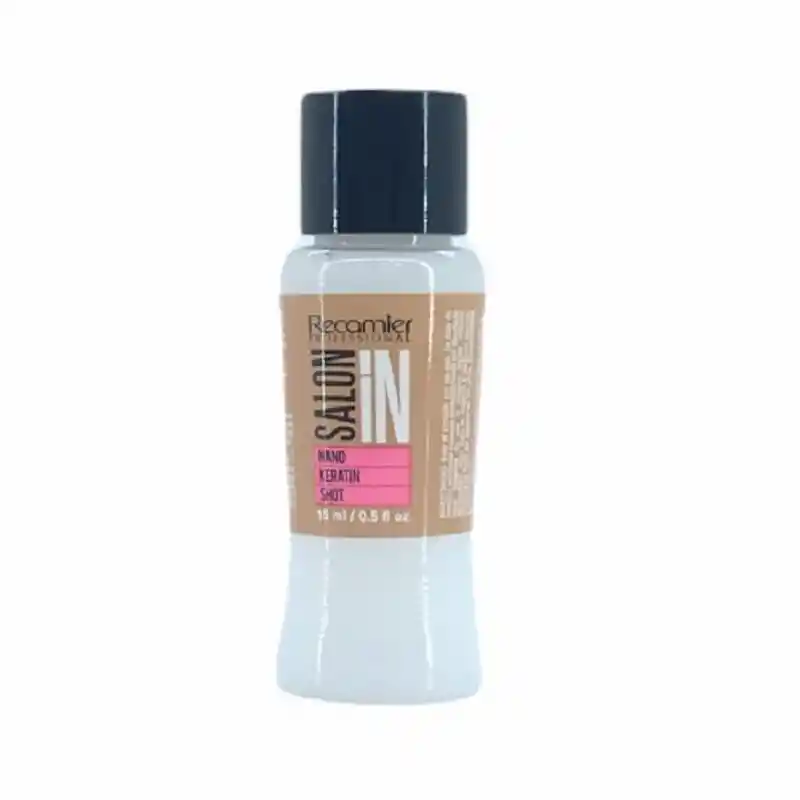 Ampolleta Para El Cabello Nano Keratin Shot Recamier 15ml X1 Unidad