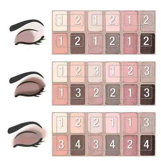 Maybelline Sombras Para Ojos The Blushed Nudes