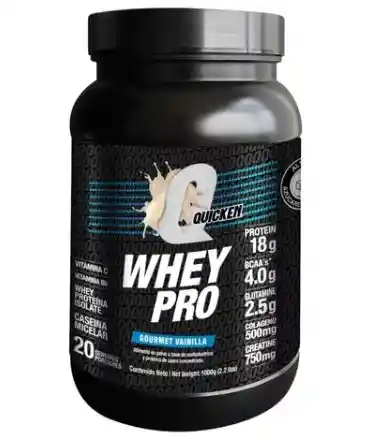 Quicken Whey Pro - Vainilla- 2.2 Lb