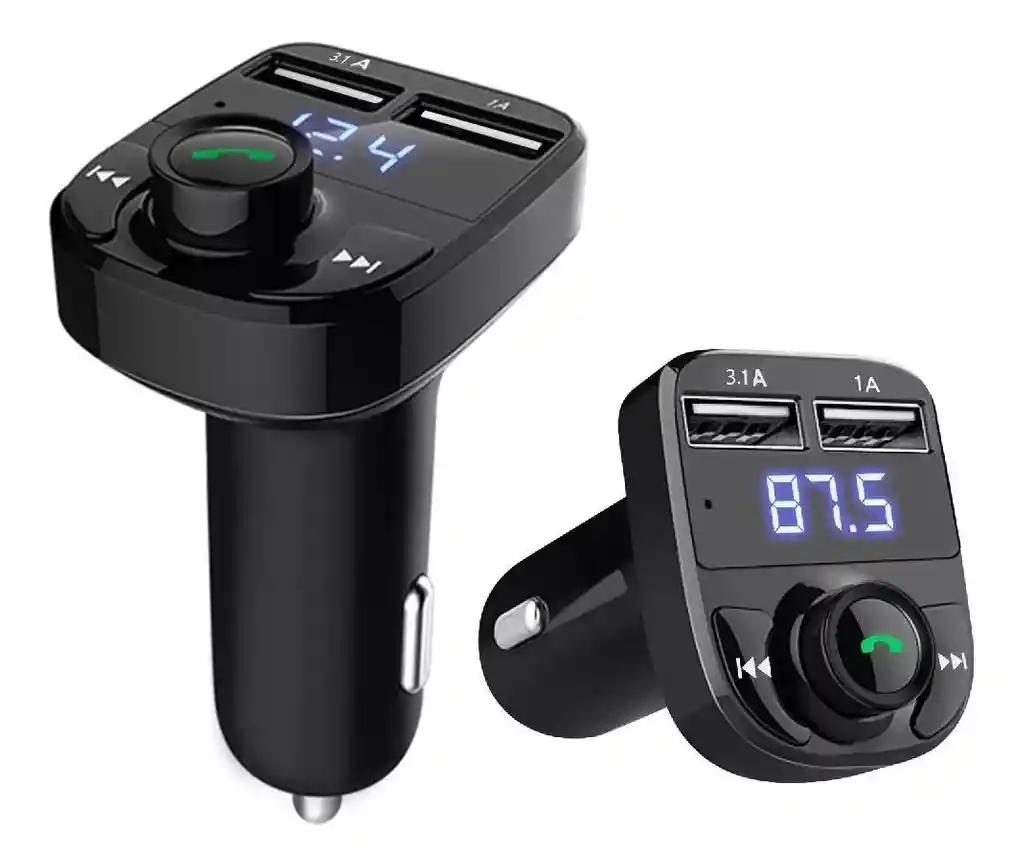 Receptor Bluetooth Transmisor X8 Musica- Carro- Llamadas Fm