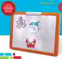 Set De Arte Tablero De Dibujo Con Luz Led Calcar Niños Niñas