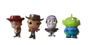 Set Personajes Toy Story X 4.