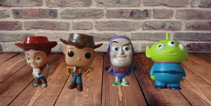 Set Personajes Toy Story X 4.