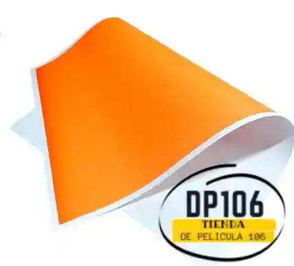 Papel Calipso Naranja Neon Medio Pliego X 1 Und