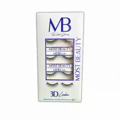 Caja De Pestañas Most Beauty 3d - 231 (10 Pares)