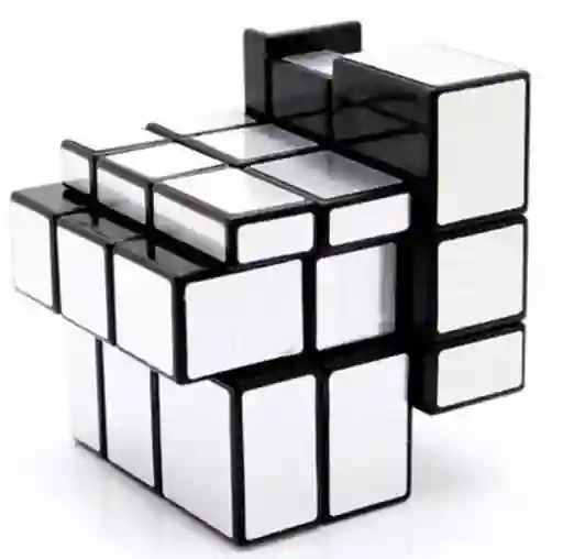 Cubo 3x3 Mirror Speed Cube Plateado