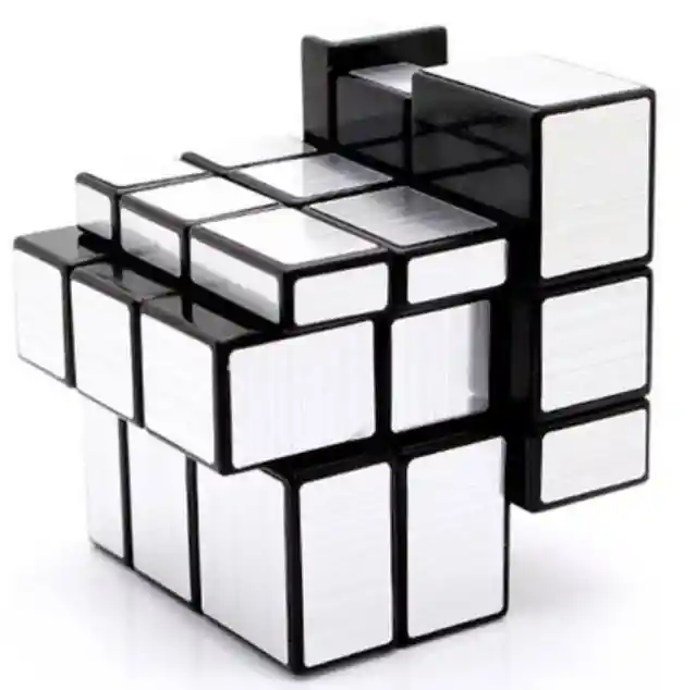 Cubo 3x3 Mirror Speed Cube Plateado