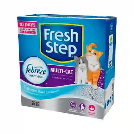 Arena Fresh Step Multi Cat Con Febreze 25 Lb