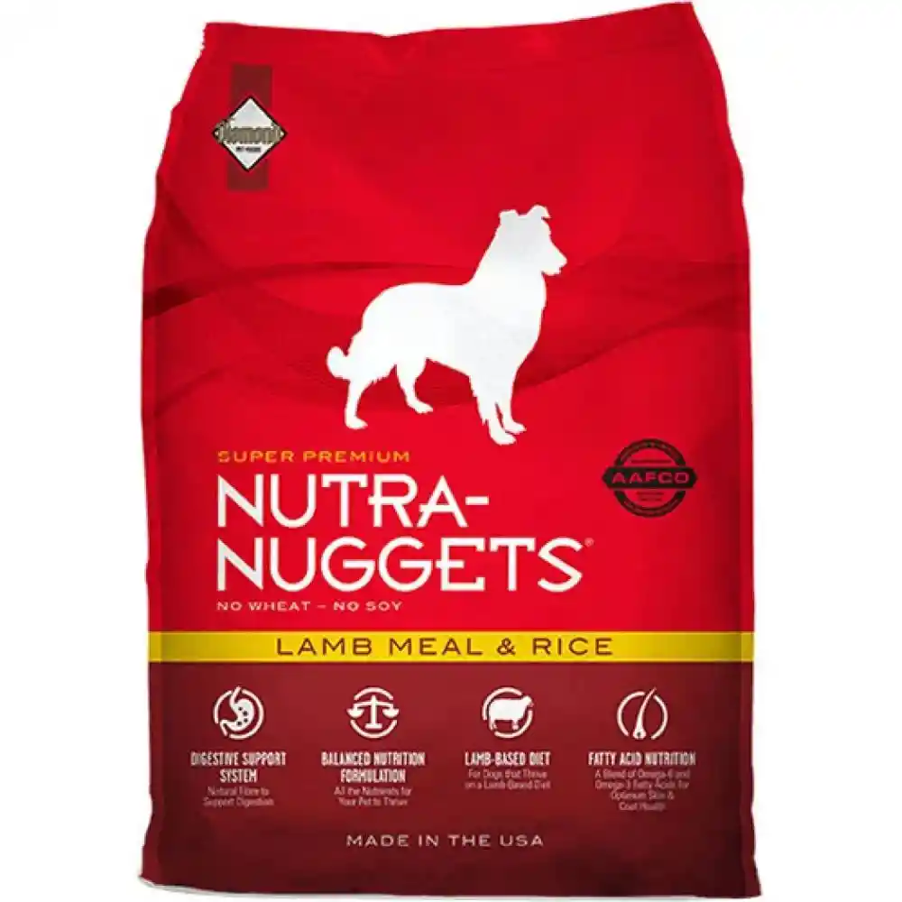 Nutra Nuggets Cordero & Arroz X 7.5 Kg