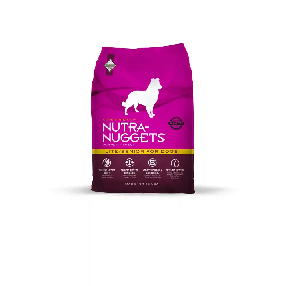 Nutra Nuggets Lite Senior Perro X 3 Kg