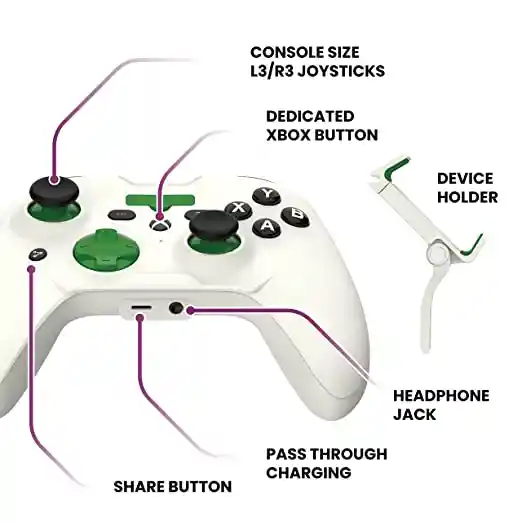 Control Para Ios Riot Pwr + 1 Mes Xbox Game Pass Ultimate