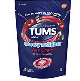 Tums Frunas Antiácido Alivio De Gases - Sabor Cereza