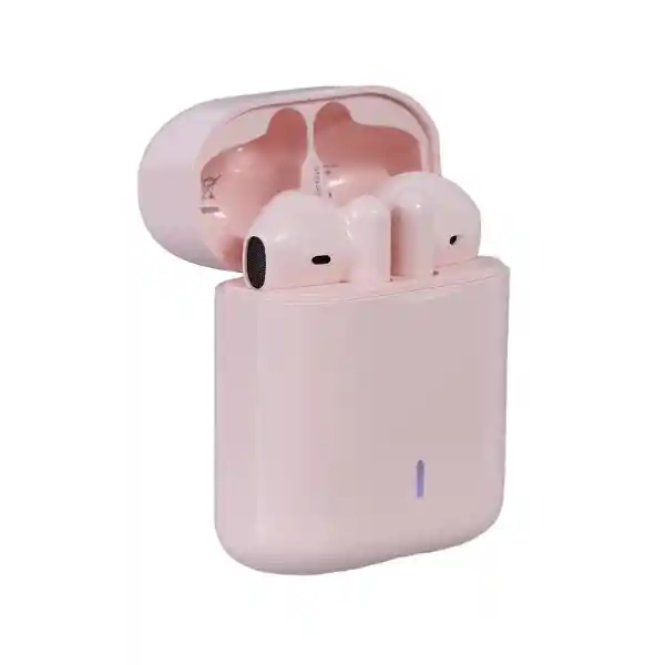 Auriculares Inalámbricos Macaron Rosa Modelo S88 Miniso