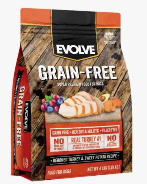 Evolve Dog Grain Free Pavo * 11.8 Kg